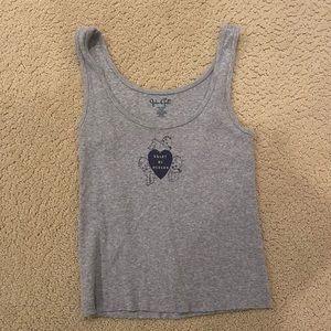 Brandy Melville - Grey tank - one size fits all